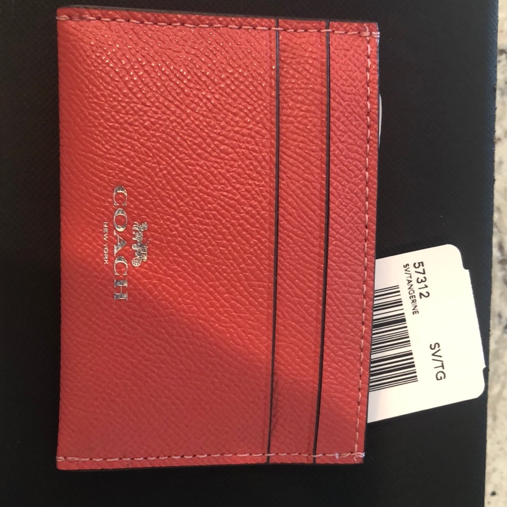 Coach card case